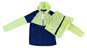Nike Miler Set Repel Windbreaker & Shorts Full 2 Piece Tracksuit Set Size S, XL - Picture 1 of 21