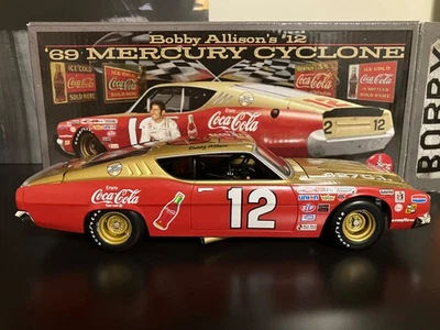 *Autographed* University of Racing Bobby Allison Coca-Cola 1969 Mercury Cyclone - Image 1 of 4