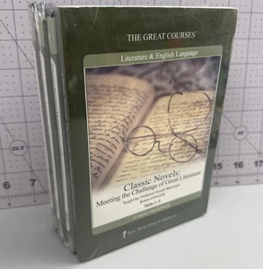 Classic Novels Meeting The Challenge Great Courses 6 DVD-Book-BRAND NEW, SEALED - Picture 1 of 5