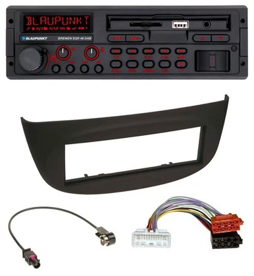 Blaupunkt SD MP3 USB Bluetooth DAB Autoradio für Renault Twingo ab 2015 schwarz - Bild 1 von 4