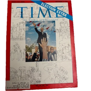 TIME Magazine Election Extra LBJ Landslide Victory Nov 4 1964 Political - Picture 1 of 9