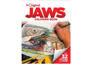 ORIGINAL🦈 JAWS 🦈 COLORING BOOK * THE SHARK🦈MOVIE THAT CHANGED THE WORLD + - Imagen 1 de 15