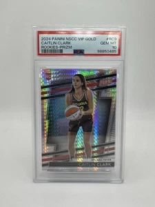 Catlin Clark 2024 Panini NSCC VIP Gold Rookies Prizm #RC9 Rookie RC PSA 10 - Bild 1 von 2