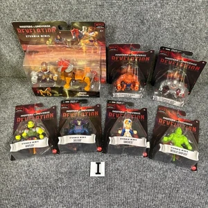 MOTU Revelation Eternia Minis Lot Fisto Stridor Beast Man Skelogod Sorceress NEU - Bild 1 von 9