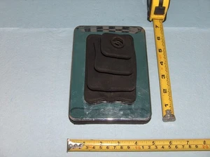 1969 1970 Ford Mustang 4 Speed Shifter Boot / Trim Plate Torn Used C9ZB-7B118-B - Picture 1 of 11