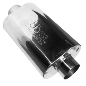 Kooks For KO300-12 Universal 3in Center/Center Oval Muffler - Picture 1 of 5