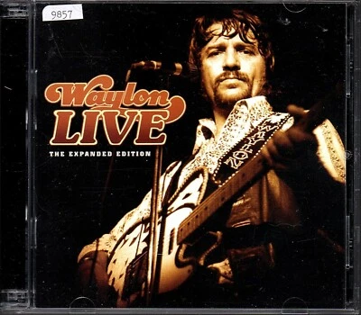WAYLON JENNINGS    2-CD  RCA - BMG HERITAGE    ' WAYLON LIVE '     - Photo 1/2