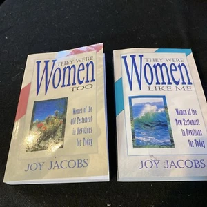 Lot 2 They Were Women Like Me & Women Too Joy Jacobs - Picture 1 of 1