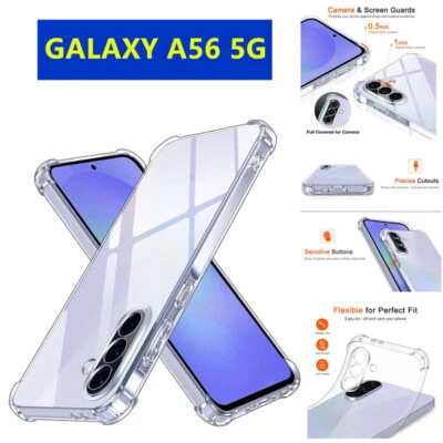 Cover Custodia Trasparente Morbida Silicone per Samsung Galaxy A56 5G - Immagine 1 di 2
