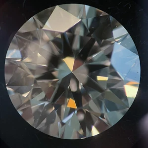 1.09 Ct HPHT Lab Grown Round Diamond, D-VVS2 Ideal Cut IGI Certified - Picture 1 of 1