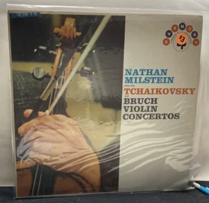 A23 Nathan Milstein Plays Tchaikovsky Bruch Violin Concertos, Harmony HL 7083 LP - Imagen 1 de 4