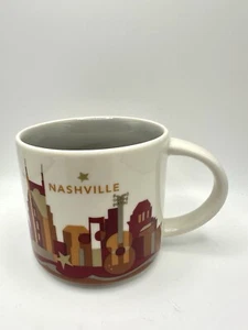 Starbucks Nashville You Are Here Series Coffee Cup 2015 14oz - Picture 1 of 3