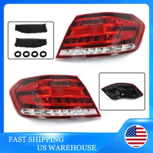 1 Pair Tail Lights LED For Mercedes Benz E-CLASS 2014 W212 4 Door Sedan - Picture 1 of 17