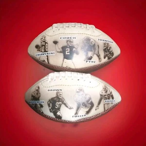 CLEVELAND BROWNS OFFENSE & DEFENSE 2000 Miniature Footballs - Picture 1 of 6