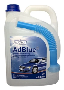 5 Liter Hoyer AdBlue Kanister DEF Harnstofflösung + Ausgießer BMW VW AUDI PKW - Bild 1 von 1