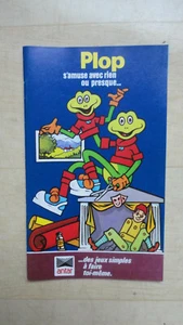 LIVRET DE JEUX SIMPLE A FAIRE SOI MEME ANTAR PLOP 1977 VINTAGE - Picture 1 of 4