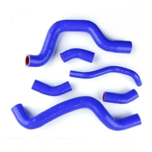 Radiator Silicone Coolant Hose For 2003-2012 Suzuki SV650 K3 SV 650 & Blue - Picture 1 of 6
