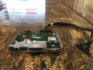 Dell Poweredge T320 Front LCD Power Button Control Panel 04J91H And Cable - Picture 1 of 10