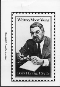#1875 15c Whitney Moore Young Werbung Foto Essay - Bild 1 von 1