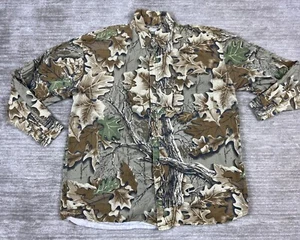 Michael Austin Rugged Wear Shirt Mens Large Camo Long Sleeve Buttoned Hunting - Picture 1 of 10