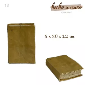 Libro miniatura pergamino auténtico Belén Napolitano Presepe Napoletano - Imagen 1 de 2