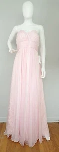 NWT ALYCE B'DAZZLE Light Pink Sweetheart Neckline Prom Special Occasion Dress 12 - Picture 1 of 5
