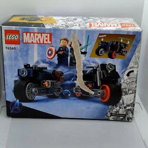 Lego Captain America Black Widow Marvel Captain America LEGO #76260 Motorrad - Bild 1 von 8