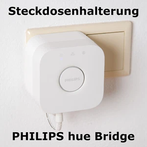 PHILIPS Hue Bridge - Wandhalterung - ### NEUE VERSION ### - TOP - Bild 1 von 4