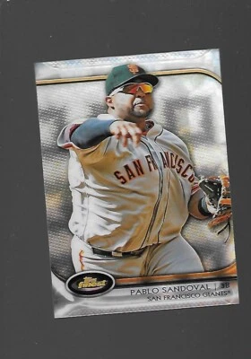 2012   Pablo Sandoval, Topps Finest, Refractor - Image 1 of 2
