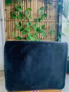 15"Purely Refined Made By Artist Bag Rare Men's Briefcase Satchel - Picture 1 of 6