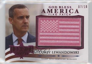 2021 Decision 2020 Series 2 Pink 7/10 Corey Lewandowski #GBA-14 Patch c9a