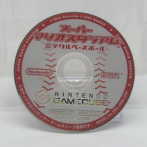 Super Mario Stadium Béisbol Nintendo Gamecube NTSC-J Disco Japonés Solo EE. UU. - Imagen 1 de 5