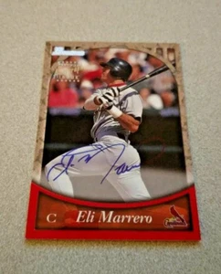 1999 Bowman Autograph Issue #BA59 Eli Marrero Autograph Cardinals - Picture 1 of 2