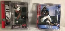 BUNDLE OF 2  NFL Series  Cadillac Williams and Vince young  action figures