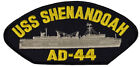 USS SHENANDOAH AD-44 SHIP PATCH - GREAT COLOR - Veteran Owned Business