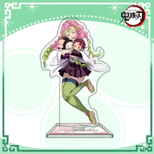 Demon Slayer Kanroji Mitsuri Anime Acrílico Doble Cara Soporte Figura Decoración Regalo - Imagen 1 de 2