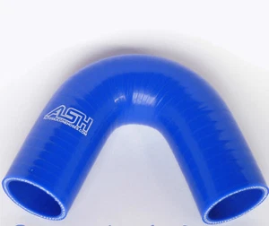 135° Grad, Silikonbogen, ID 48mm, Bogen, LLK Silikonschlauch, Schlauch - BLAU - Imagen 1 de 6
