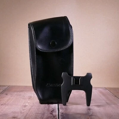 CANON Shoe Flash Stand Bracket K33-1 and Genuine Canon Flash Case - Image 1 of 2