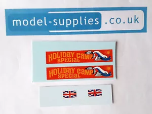 Corgi 508 Commer Holiday Camp Special Bus Reproduction Waterslide Transfer Set - Picture 1 of 1