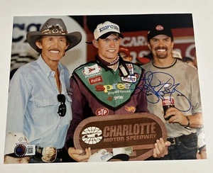 Kyle Petty Signed Autographed 8X10 Photo COA BAS Beckett #BP73237 - Picture 1 of 3