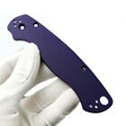 2 pièces balances de poignée violettes personnalisées G10 pour couteau pliant paramilitaire 2 para 2 PM2