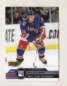 01-02 Pacific Theoren Fleury /45 PREMIERE DATE NY Rangers 2001 - Picture 1 of 1