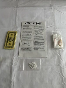 Operation Game Replacement Pieces Cards & Money Sealed 2002 & Instructions - Picture 1 of 4