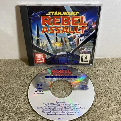 Star Wars: Rebel Assault Special Edition (PC CD-ROM Game 1993) IBM PC CD-ROM  - Image 1 of 4