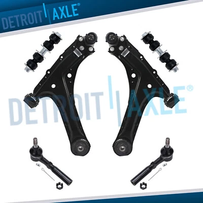 New 6pc Front Lower Complete Suspension Kit for 1995-2005 Cavalier Sunfire - Image 1 of 4