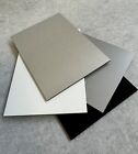 Aluverbundplatte/Silber Gebürstet/Silber 9006/Schwarz/Weiß/ in 3mm