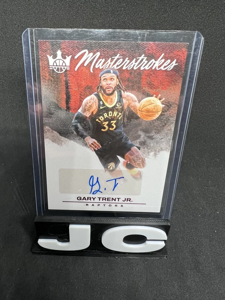 GARY TRENT JR. 2023-24 COURT KINGS MASTERSTROKES AUTOGRAPH AUTO 13/49  - Image 1 of 2