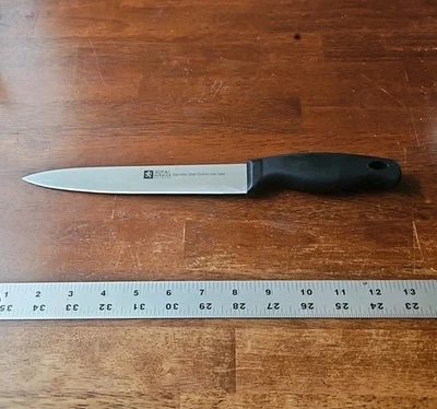 Cuchillo apto para lavavajillas Royal Norfolk Cutlery de acero inoxidable hoja de 8" Foto 1 de 4