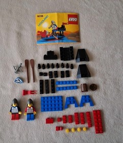 1990 LEGO 6018 BATTLE DRAGON SET, COMPLETE WITH MANUAL