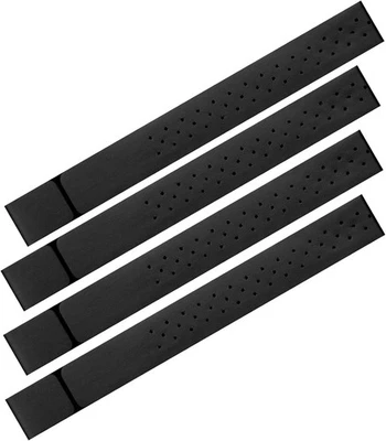 Banda de monitor de ritmo cardíaco de repuesto Oudain 4 piezas, correa de brazalete de ritmo cardíaco suave, Foto 1 de 4